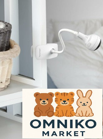 🦒 Giraffe Pro Max Portable Clip 5″ Smart Video Baby Monitor – DM688